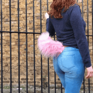 A bunny tail by The Tail Company