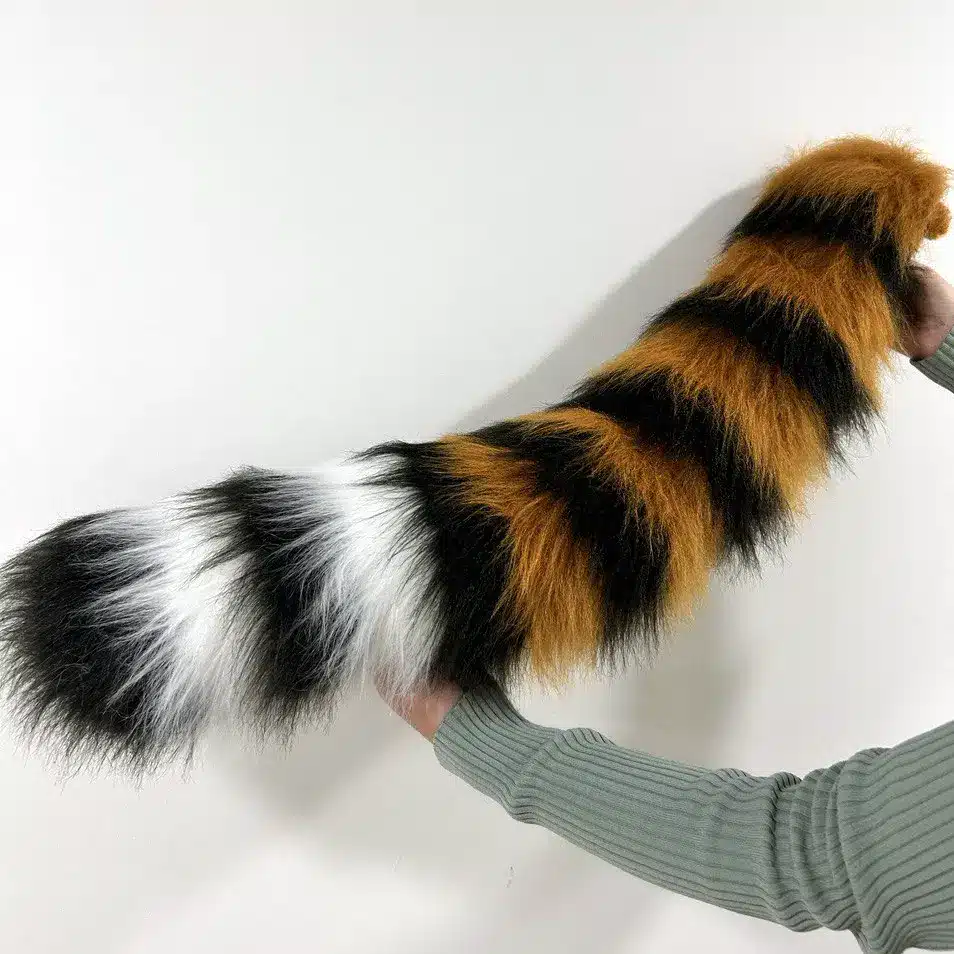 real people with tails