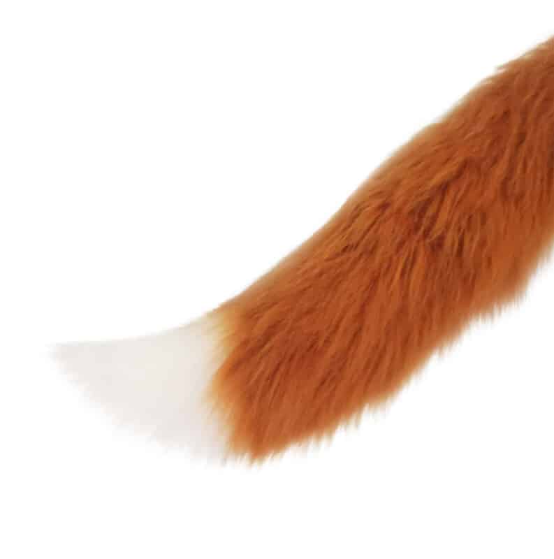 Fox tails that wag and tremble, stand up and get frisky in any color!