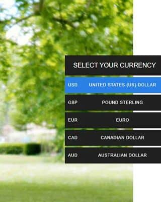 thetailcompany.com is now in lots of currencies