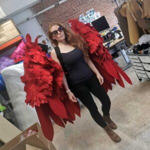 Red MiWings by The Tail Company