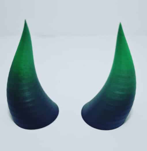 Cosplay horns by The Tail Company