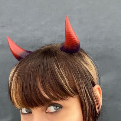 Handmade custom Cosplay horns by The Tail Company