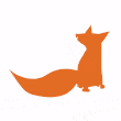 Crumpet the fox, the Tail Company logo