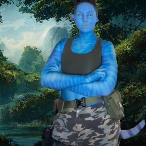 Na'vi Avatar tail by The Tail Company