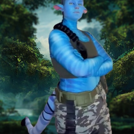 Na'vi Avatar tail by The Tail Company