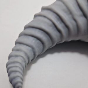 Custom cosplay horns by The Tail Company