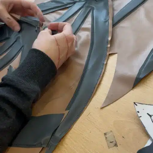 Custom moving wings