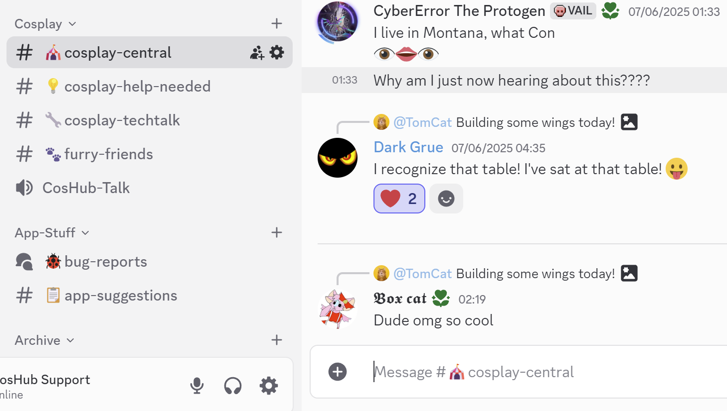 Discord chat