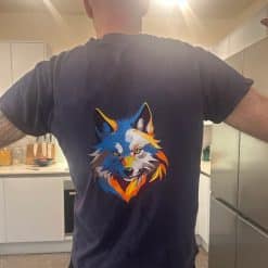 Wolf Head T Shirt Customer shot