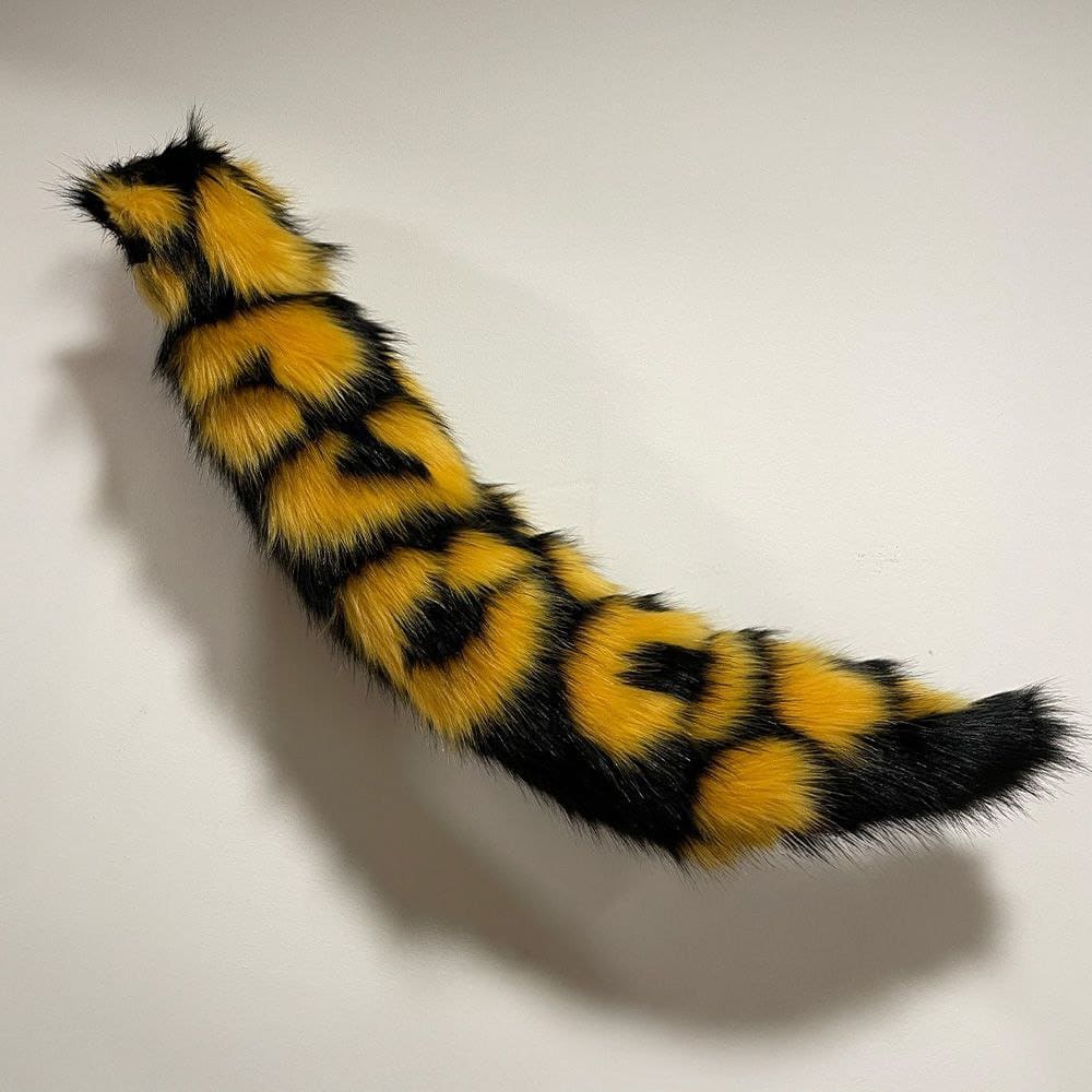 Custom leopard tail by the tail company